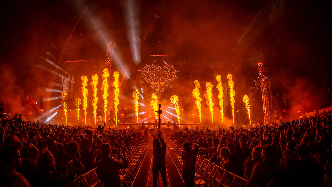 ISOxo dhe Skrillex @ Festivali Niteharts 2025 backdrop