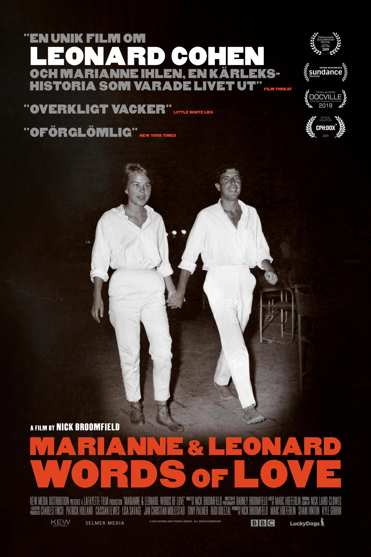 Marianne & Leonard: Words of Love filmaffisch