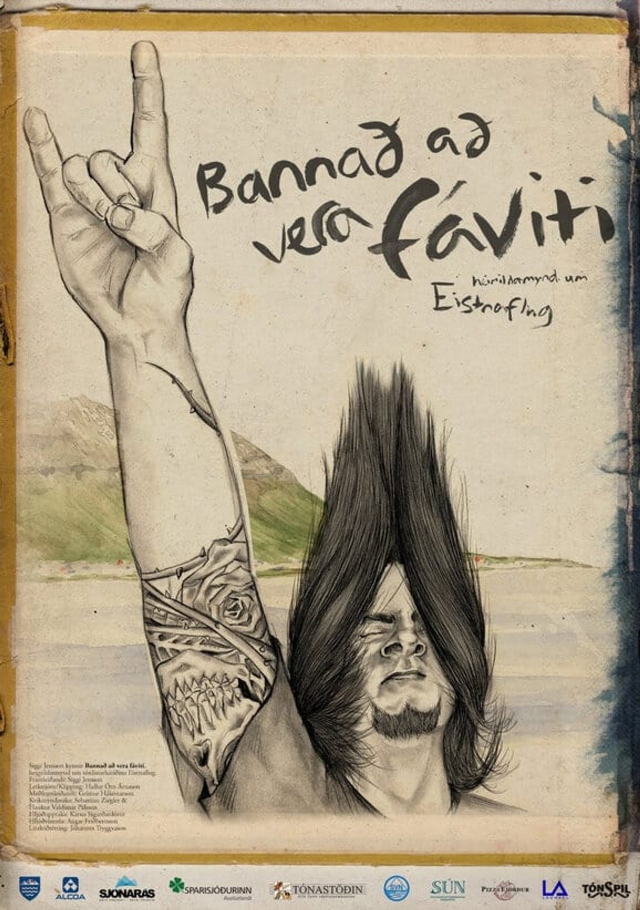 Bannað að vera fáviti filmaffisch