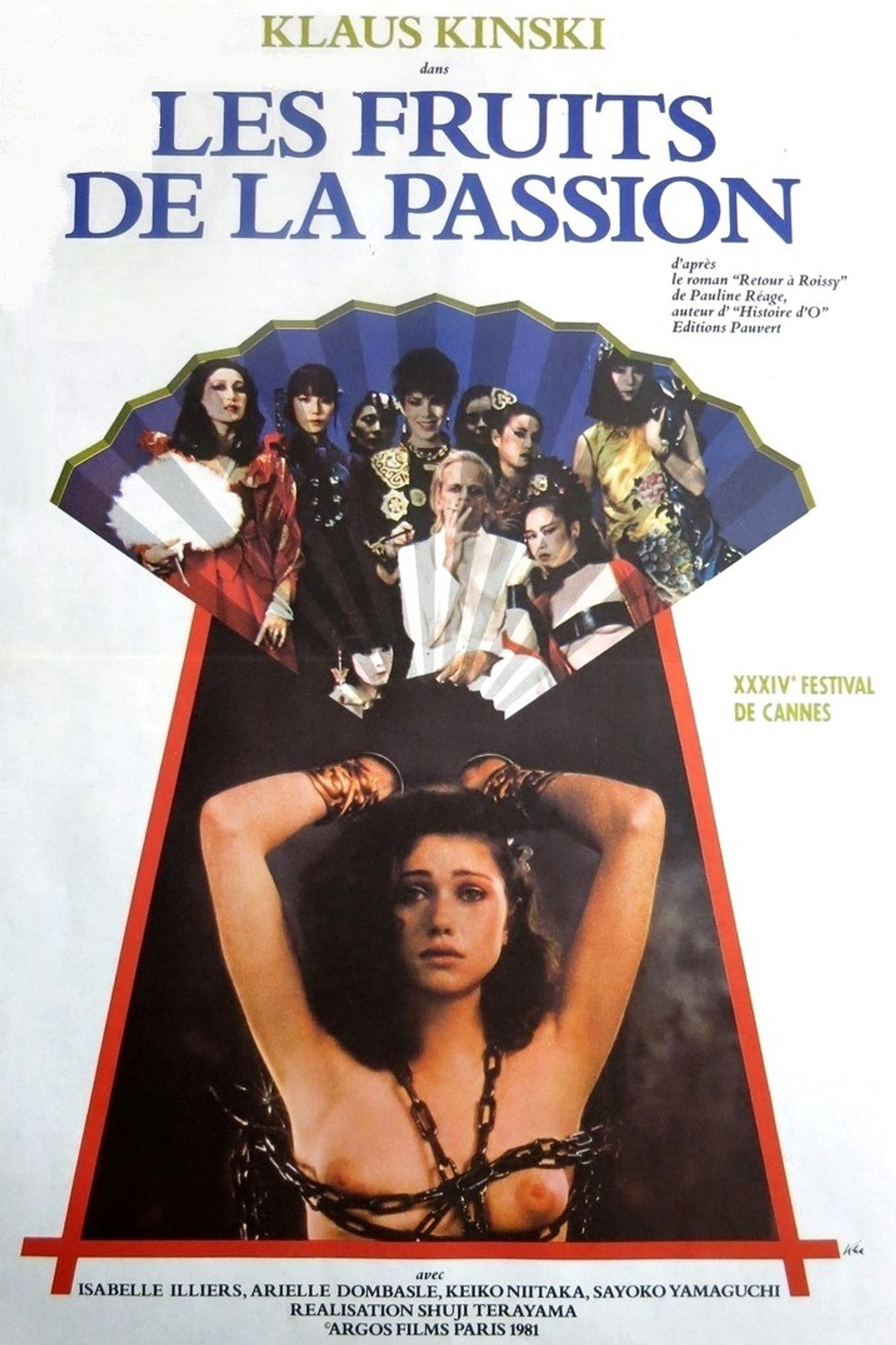 Les Fruits de la passion filmaffisch