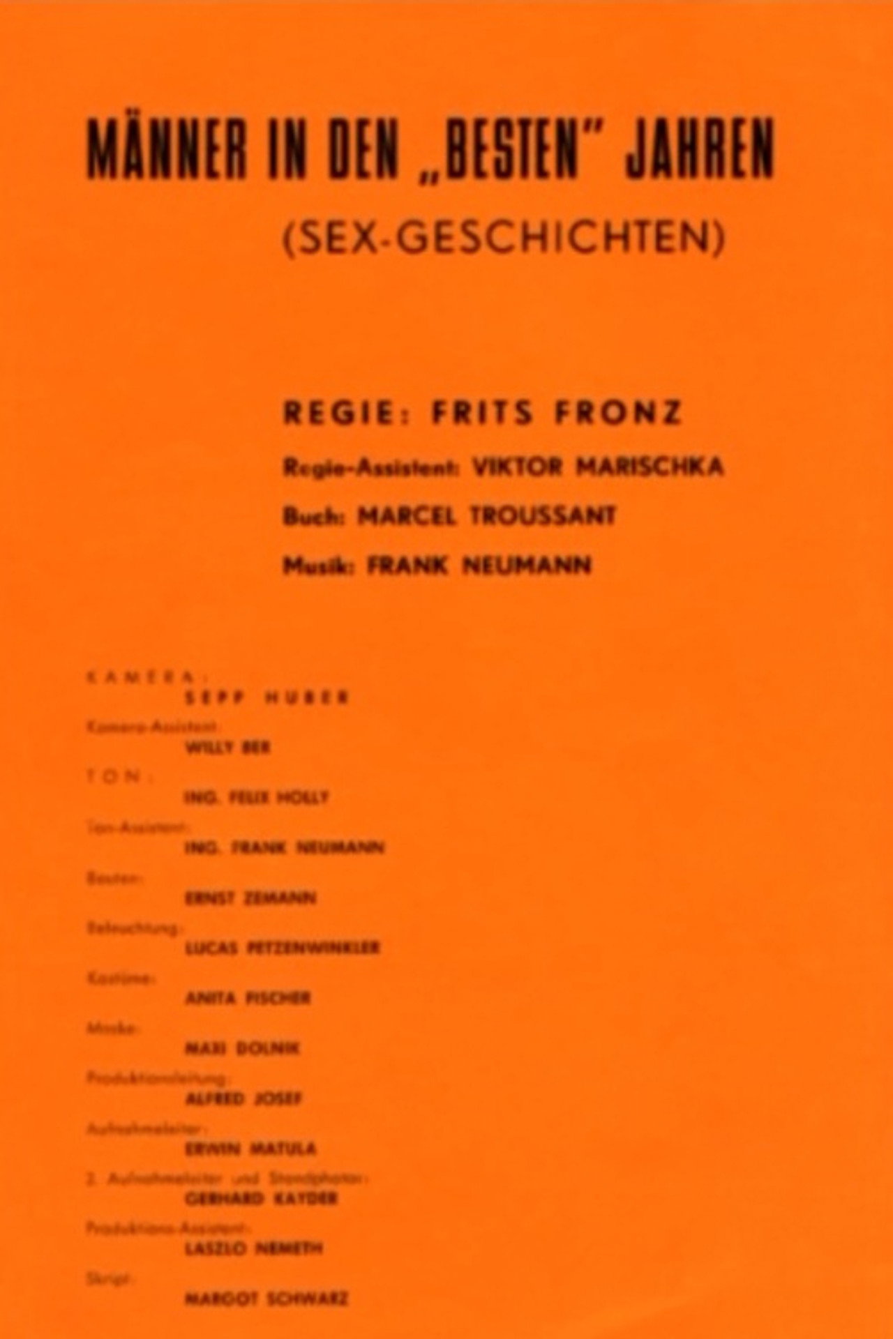 Männer in den besten Jahren erzählen Sexgeschichten filmaffisch