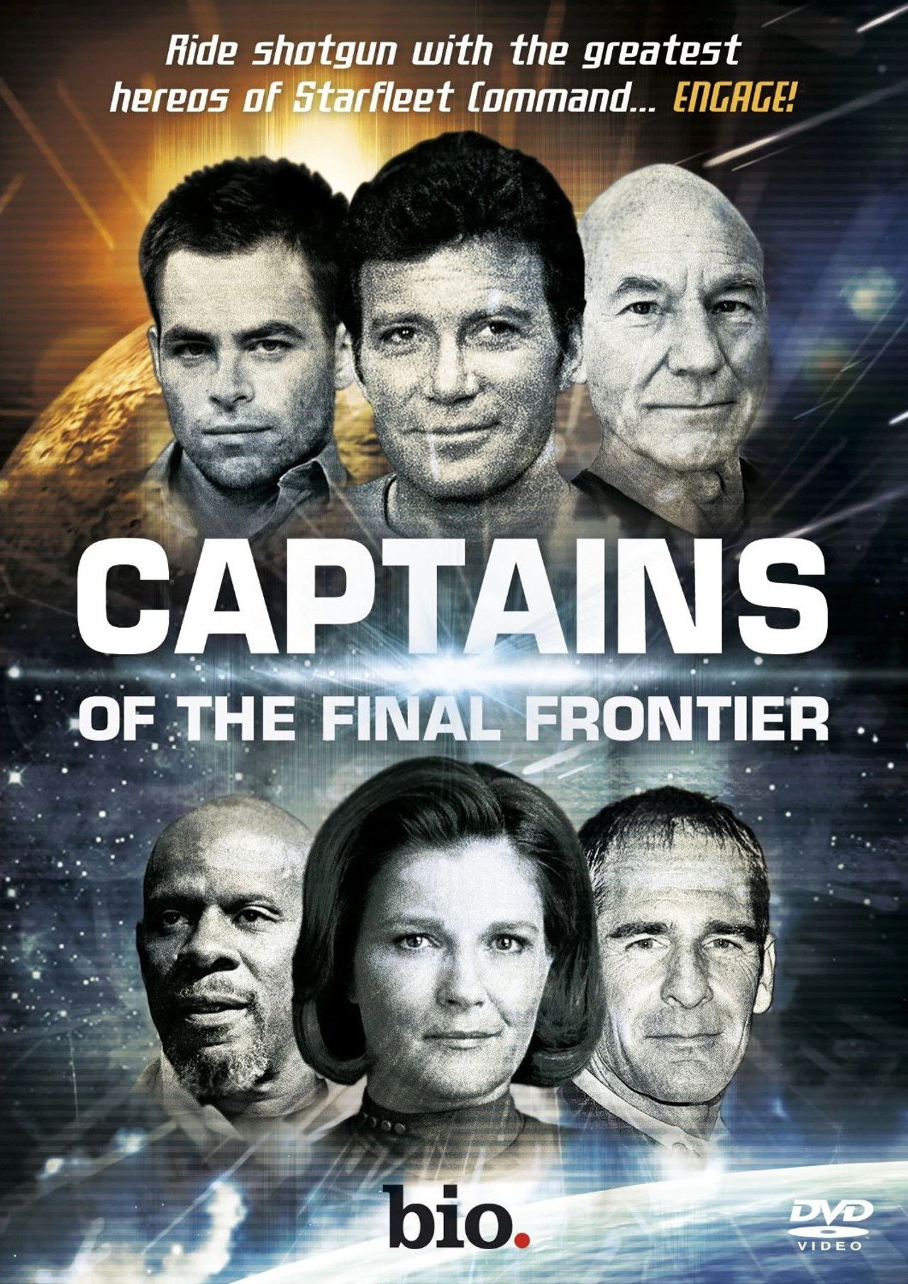 The Captains of The Final Frontier Backdrop