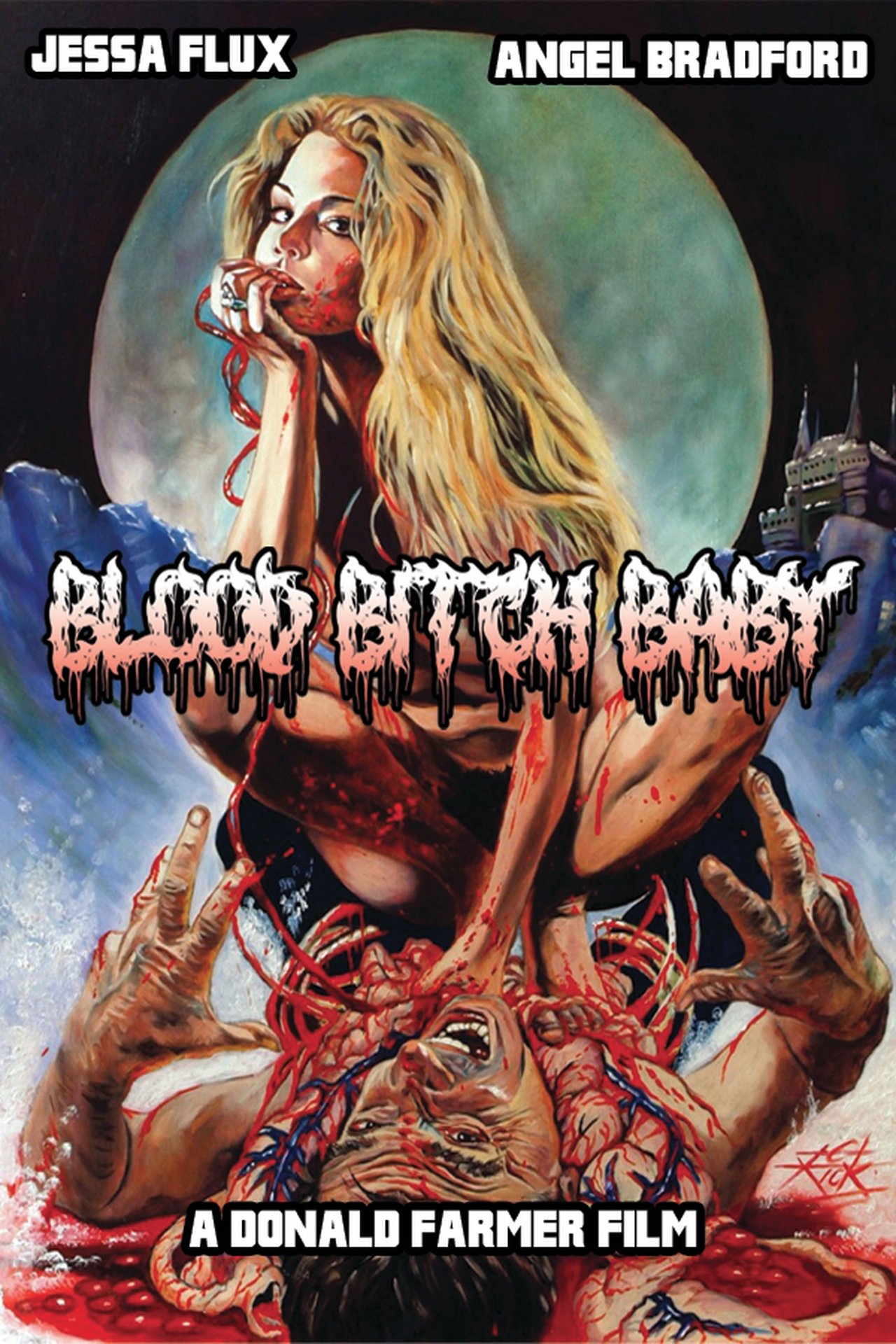 Blood Bitch Baby Backdrop