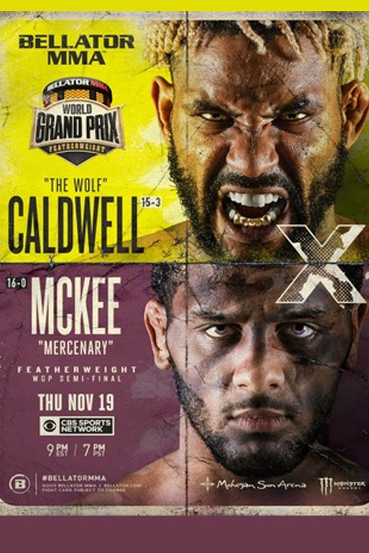 Bellator 253: Caldwell vs McKee Backdrop