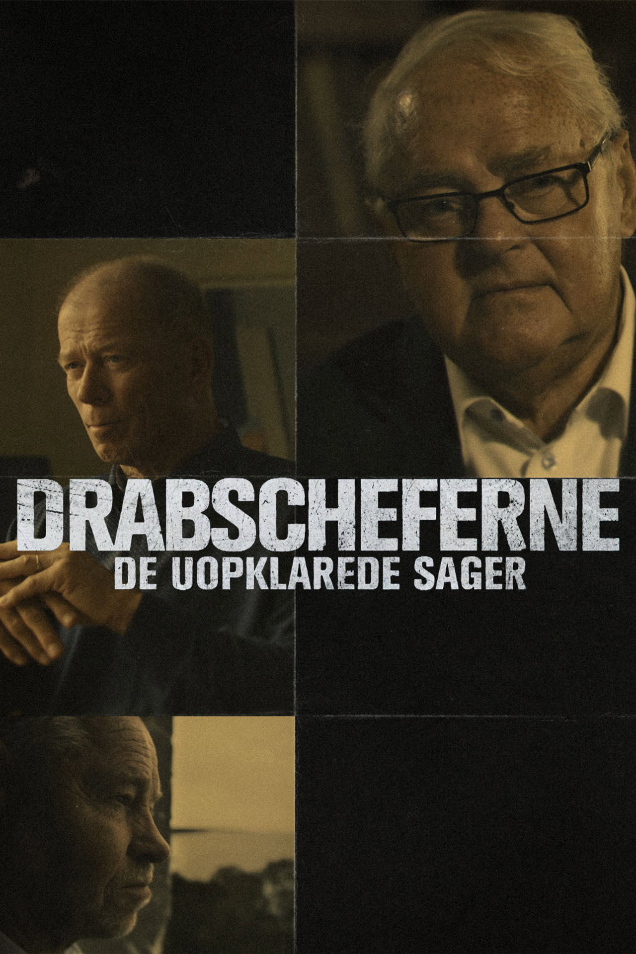 Drabscheferne - de uopklarede sager affisch