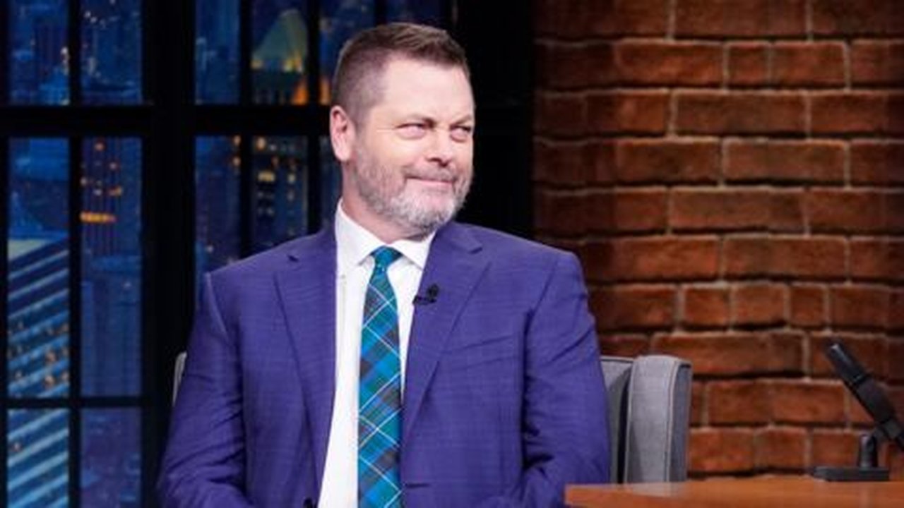 Late Night with Seth Meyers - Season 7 Episode 78 : Nick Offerman, Michael Mando, D Smoke ft. Davion Farris