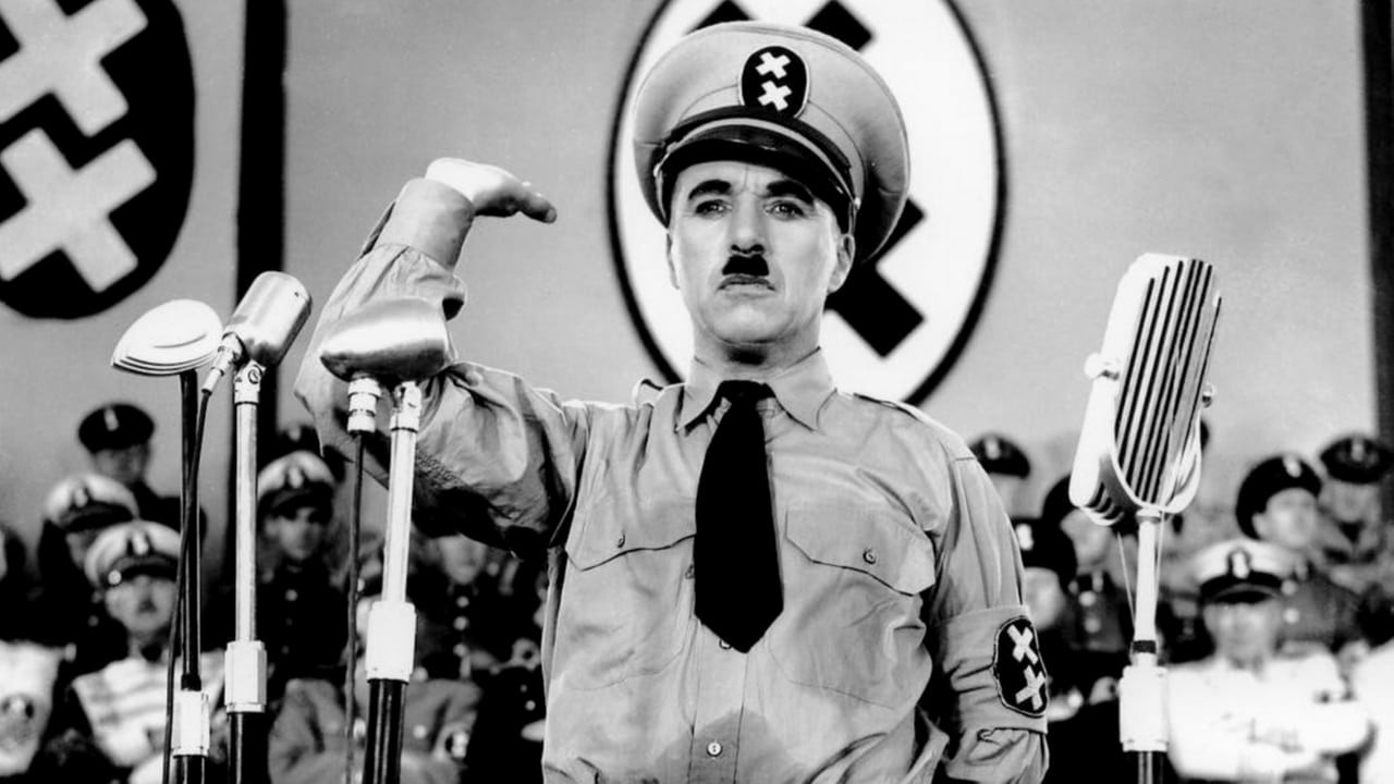 Scen från Chaplin, Hitler och Diktatorn