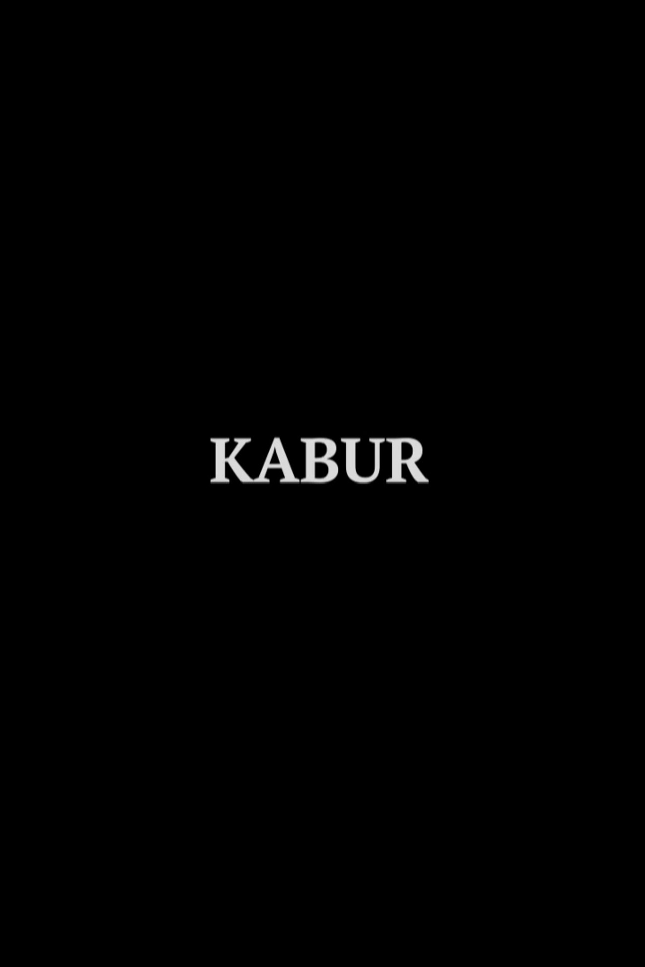 Kabur filmaffisch