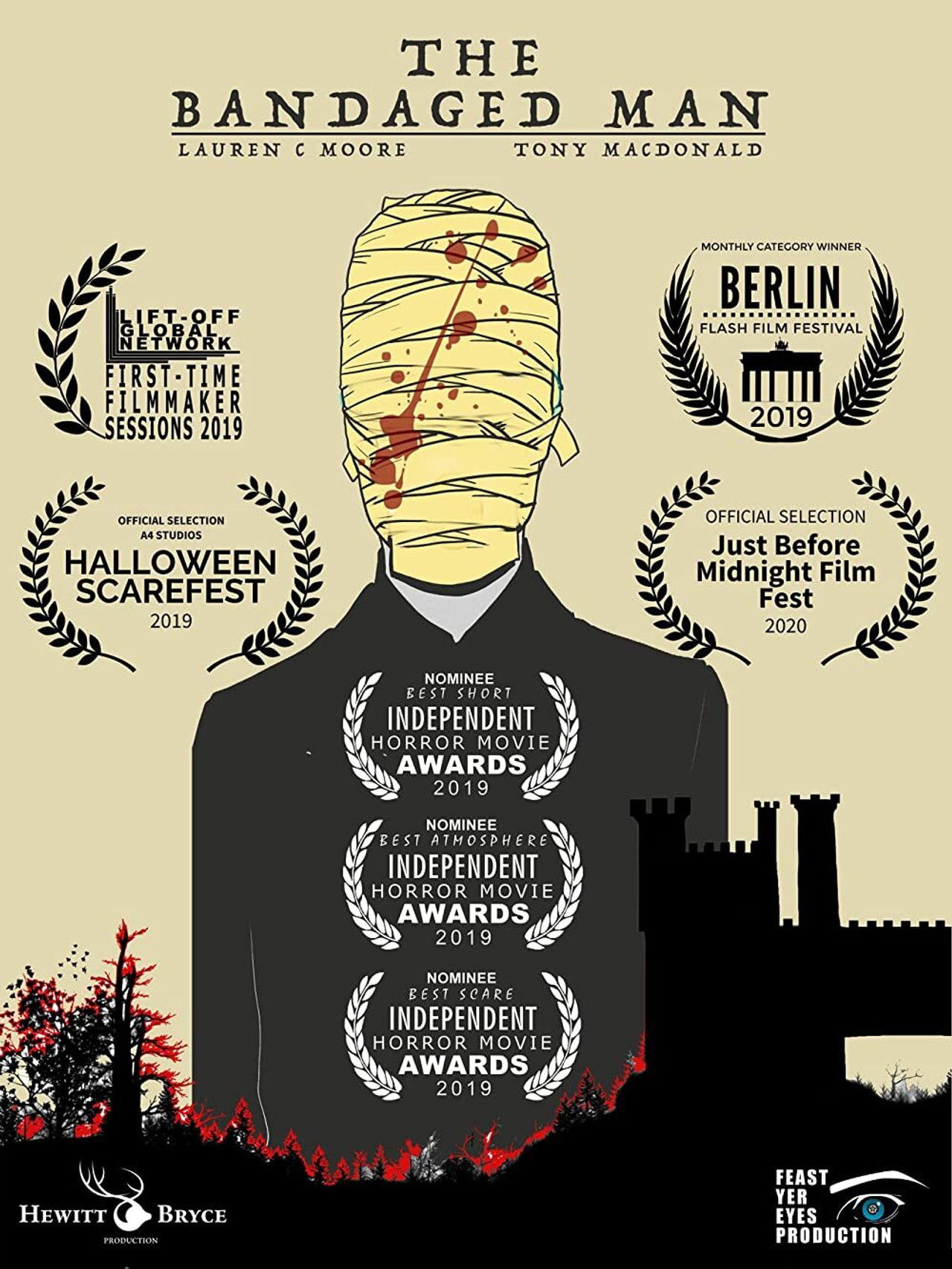 The Bandaged Man Backdrop