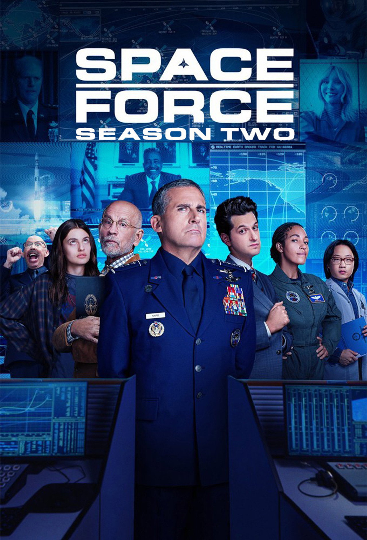 Space Force (2022) Hindi Season 2 Complete backdrop