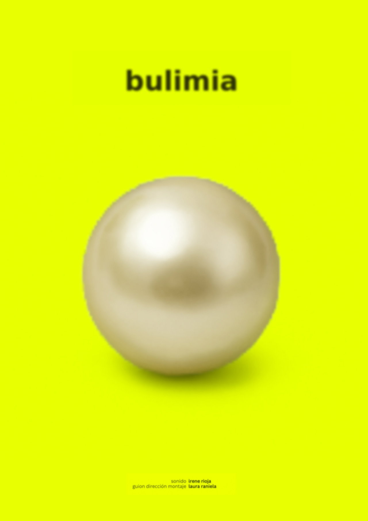 Bulimia filmaffisch