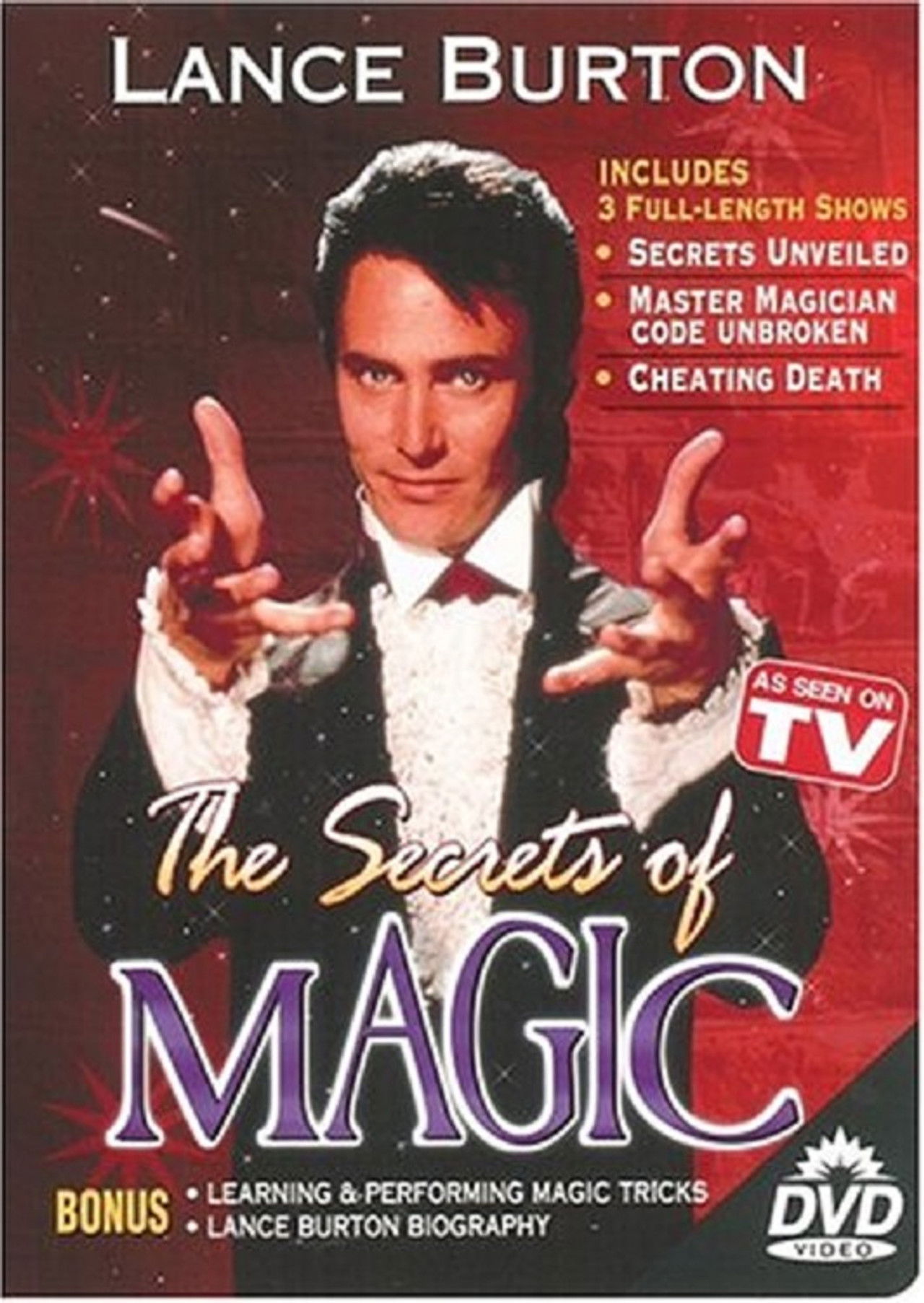 Lance Burton - The Secrets of Magic Backdrop