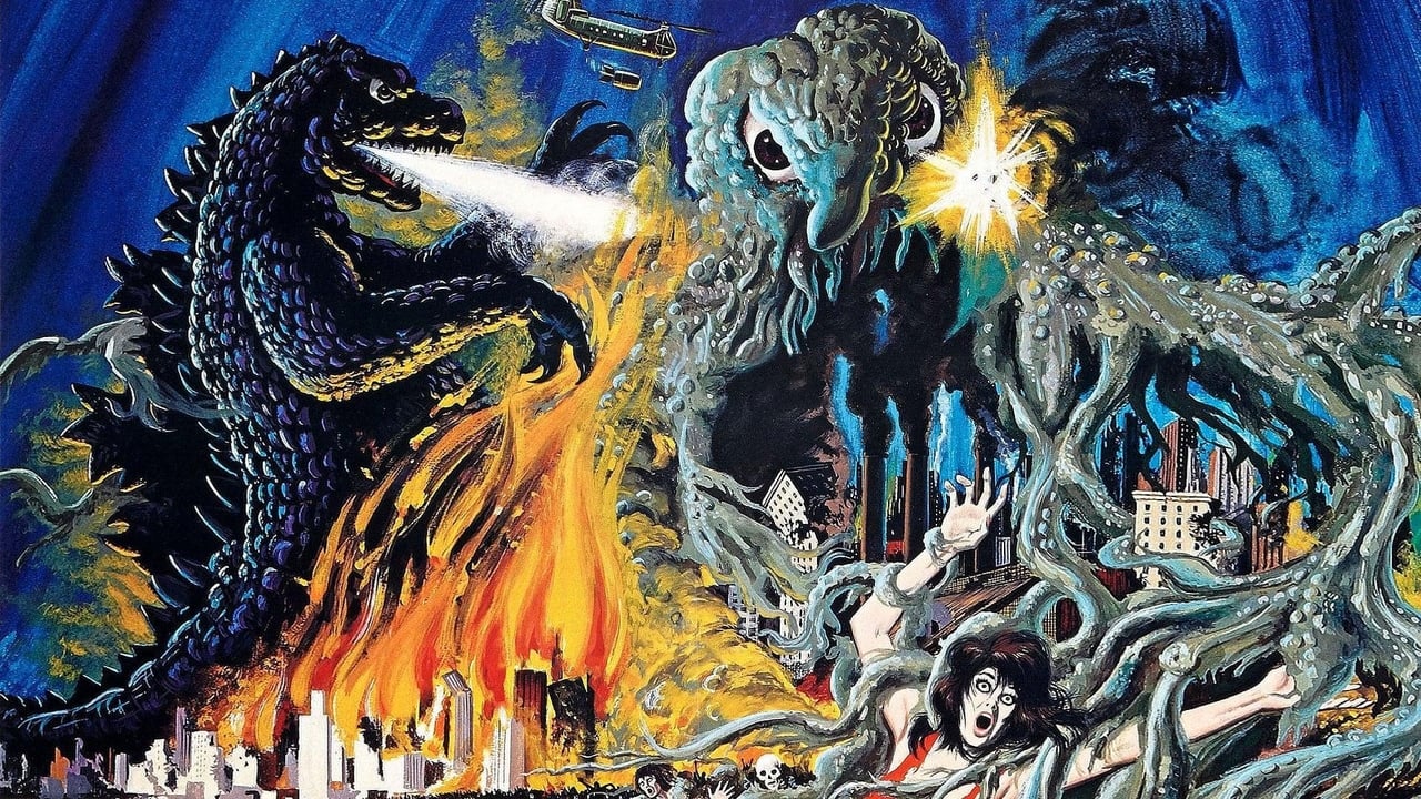 Scen från Godzilla vs. Hedora