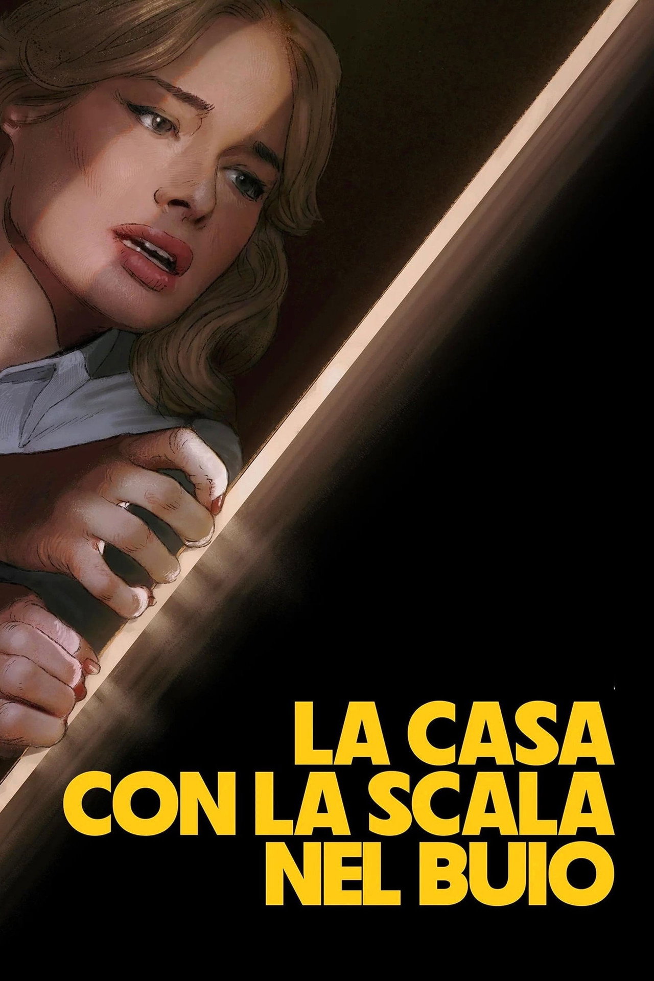 La casa con la scala nel buio filmaffisch