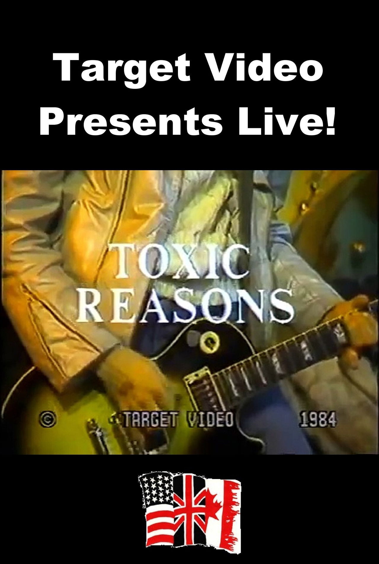 Target Video Presents Live! - Toxic Reasons Backdrop