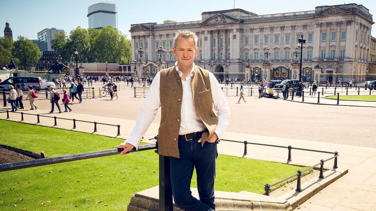 Buckingham Palace with Alexander Armstrong background