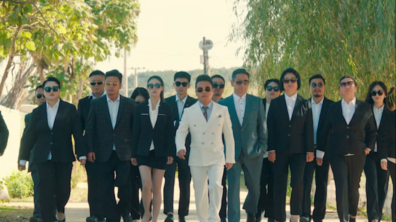 二龙湖·“村”暖花开 backdrop