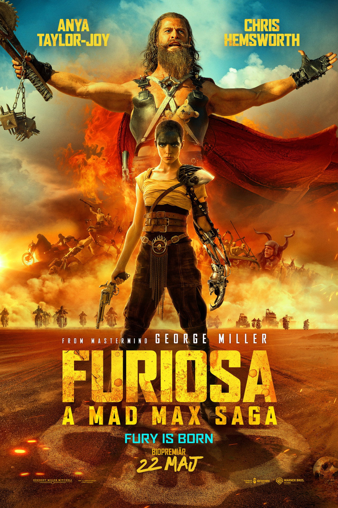 Furiosa: A Mad Max Saga filmaffisch