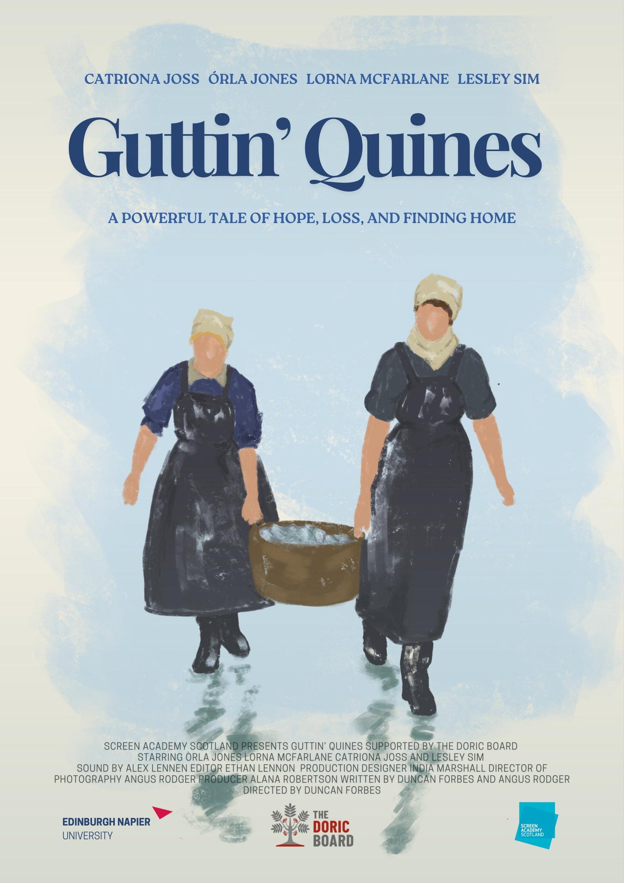 Guttin' Quines Backdrop