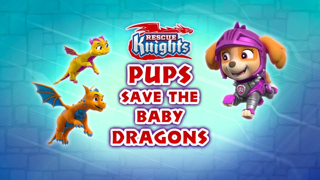 PAW Patrol - Season 8 Episode 34 : Rescue Knights: Pups Save the Baby Dragons