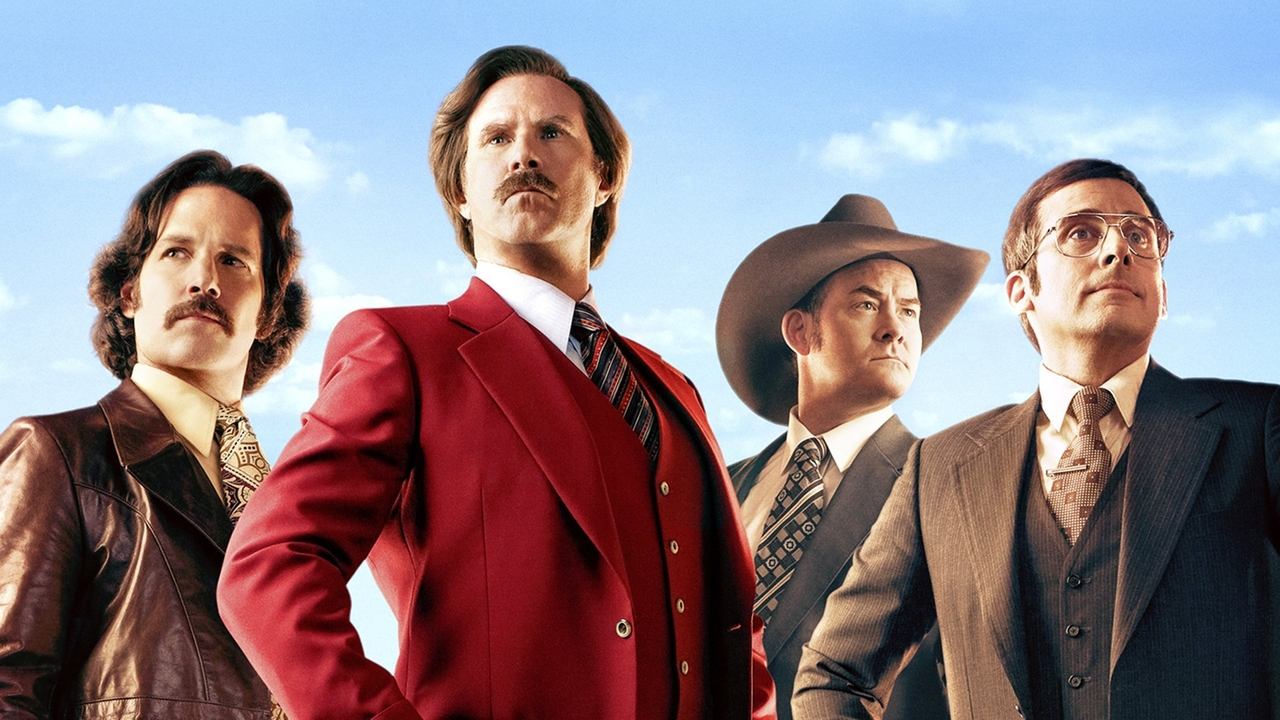 Scen från Anchorman: The Legend Continues