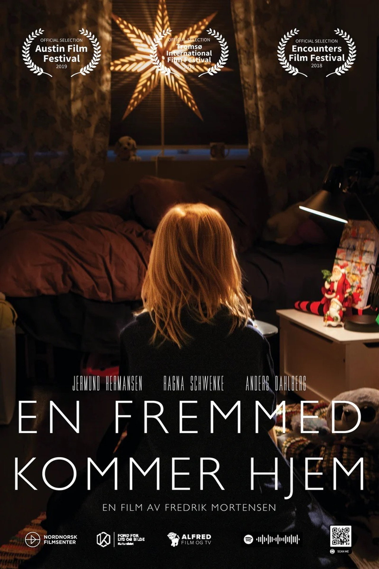 En fremmed kommer hjem filmaffisch
