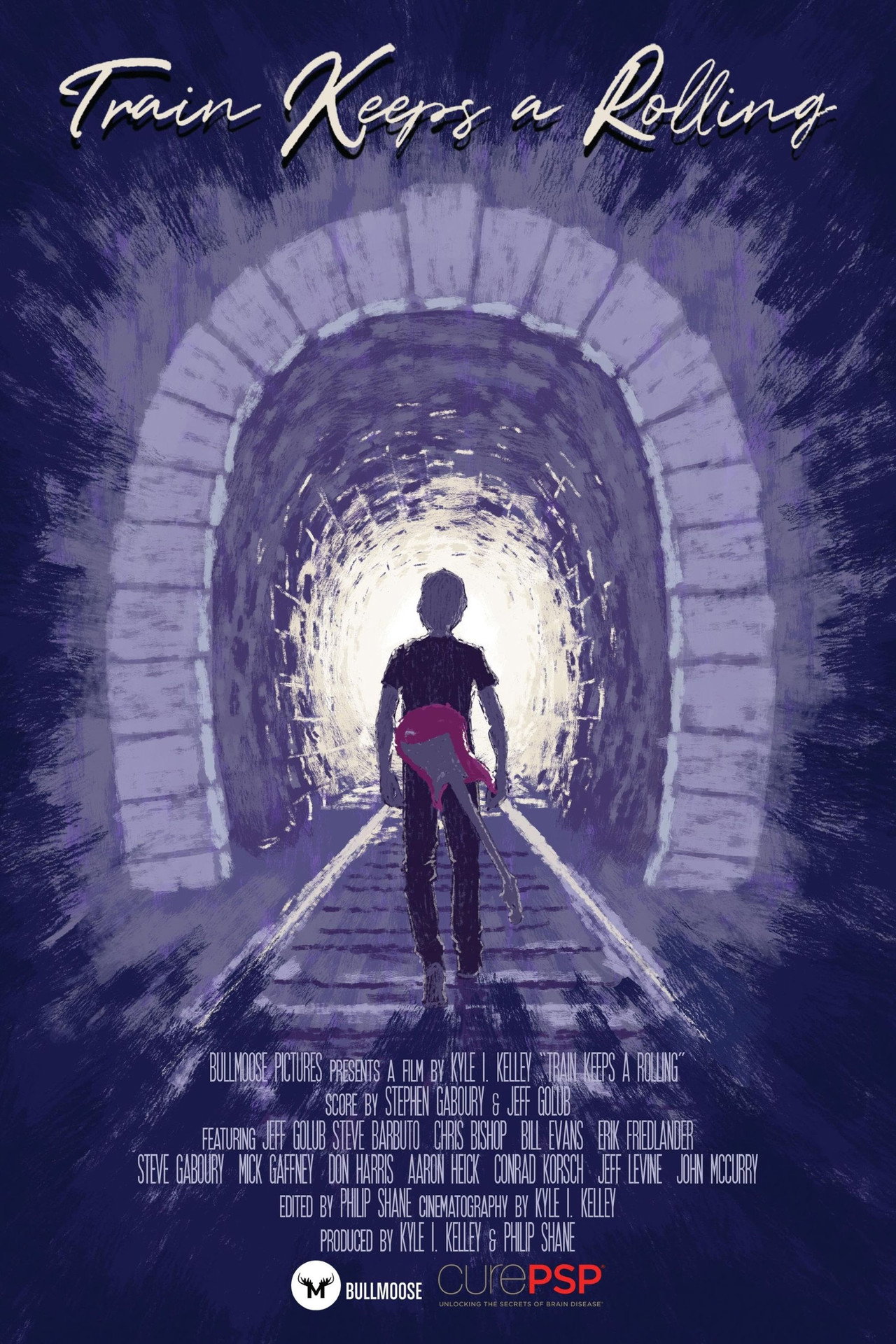 Jeff Golub: Train Keeps a Rolling filmaffisch