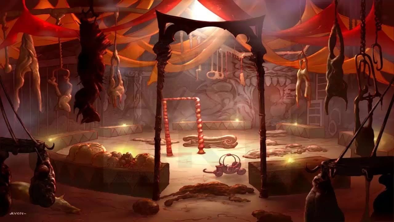 Scen från Circus of Dread