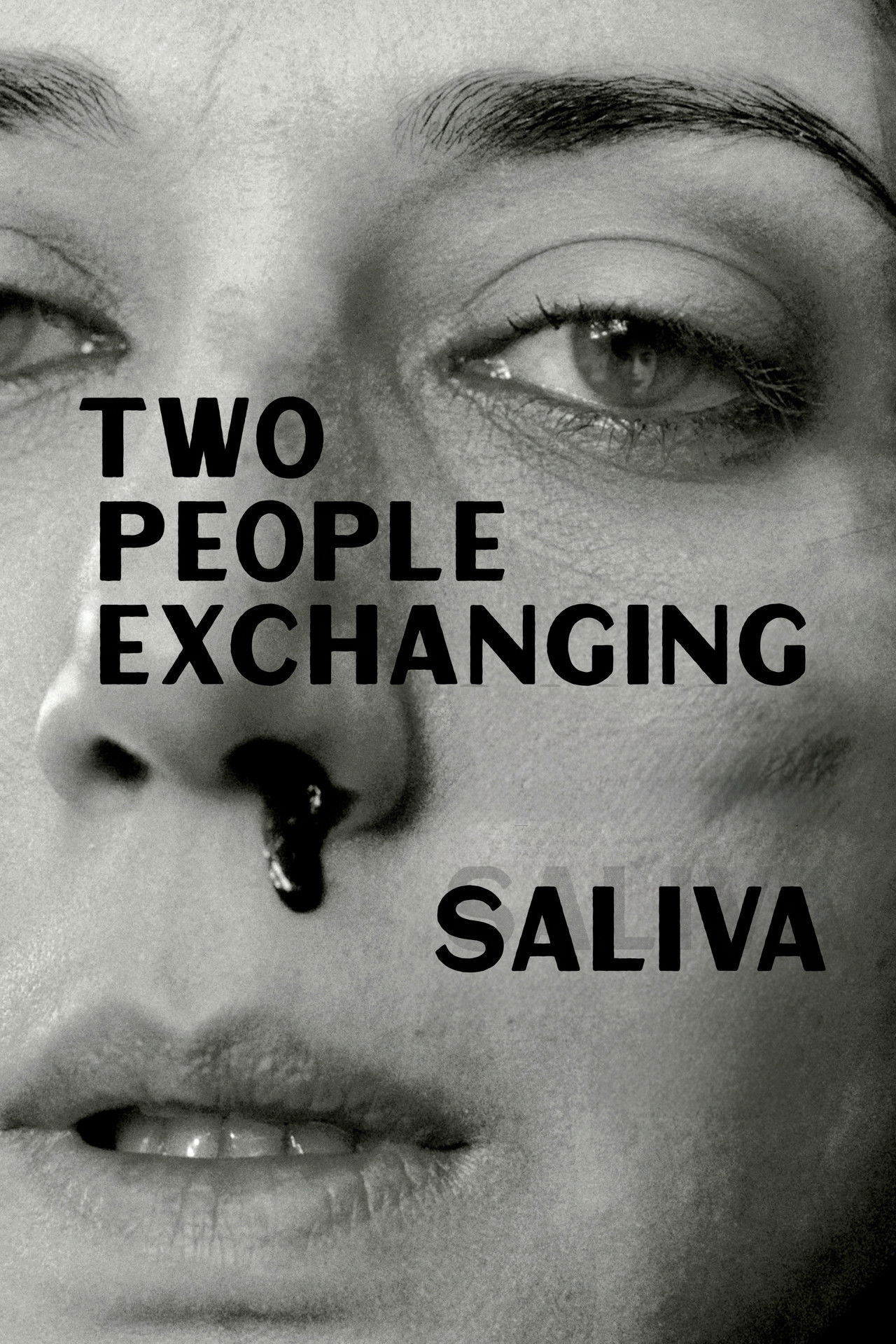 Two People Exchanging Saliva poster