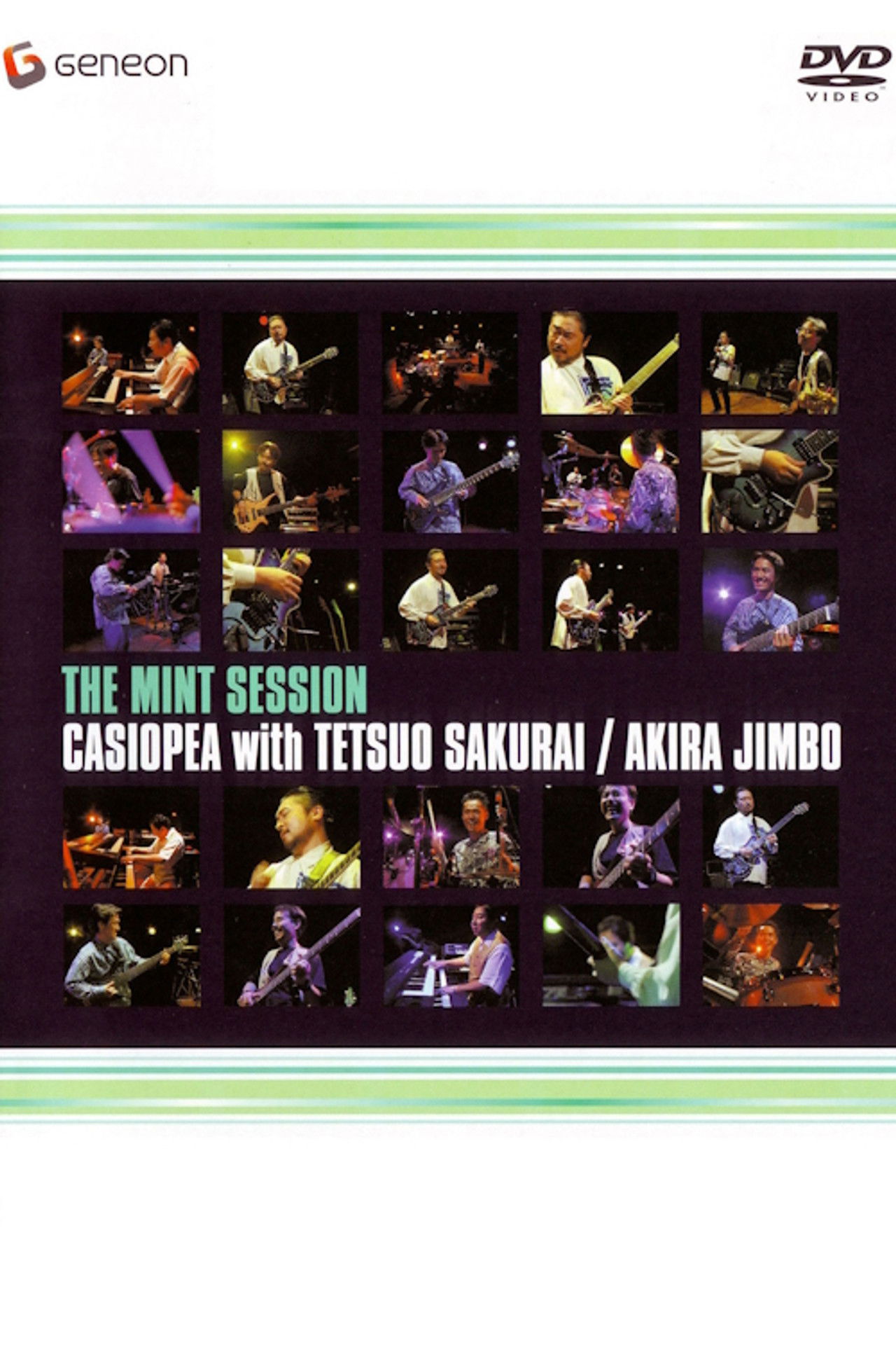 Casiopea with Tetsuo Sakurai / Akira Jimbo: The Mint Session Backdrop
