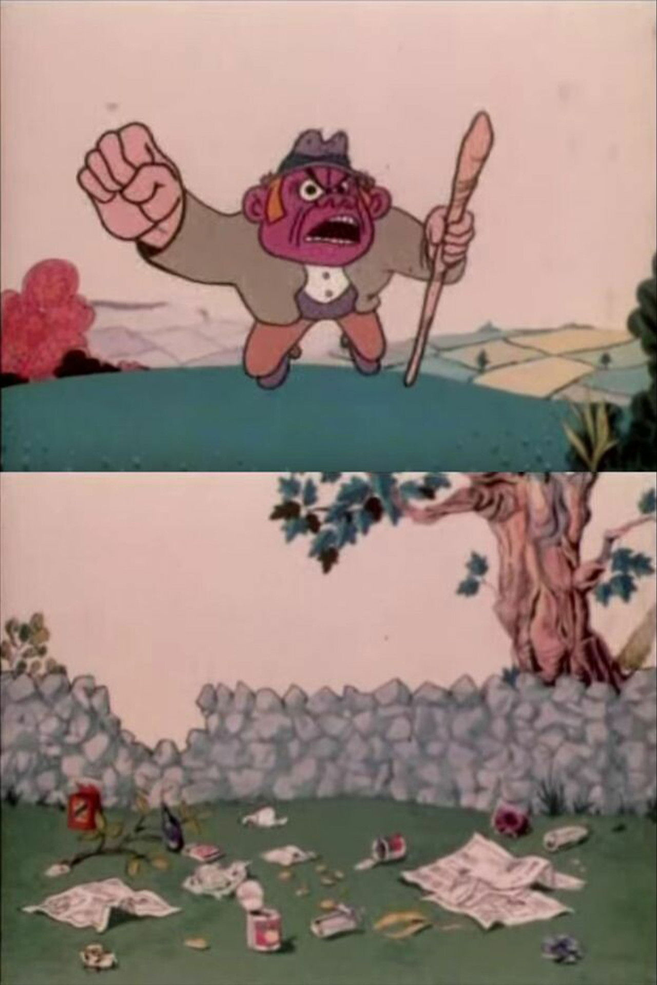 Joe and Petunia: Country Code Backdrop