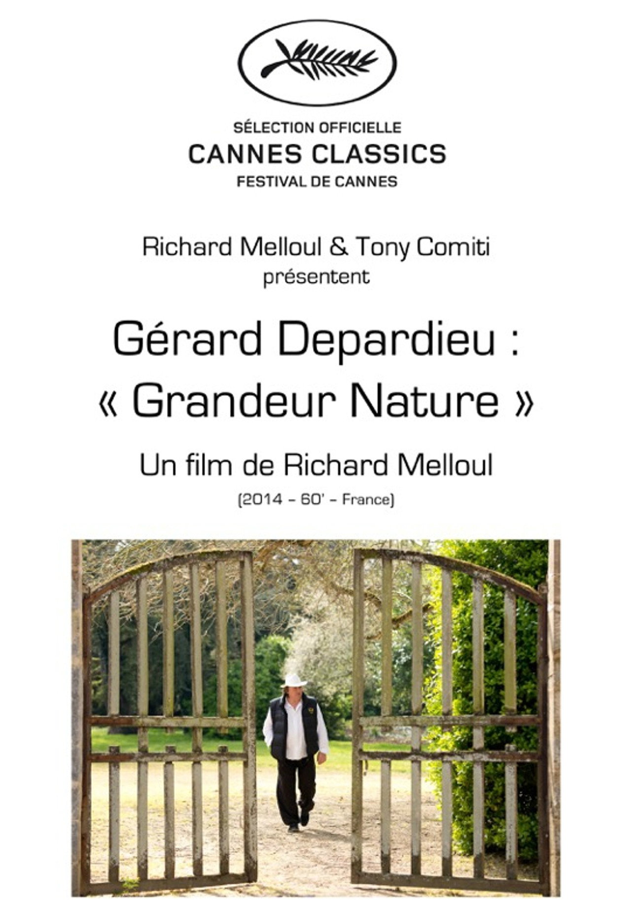 Gérard Depardieu, grandeur nature filmaffisch