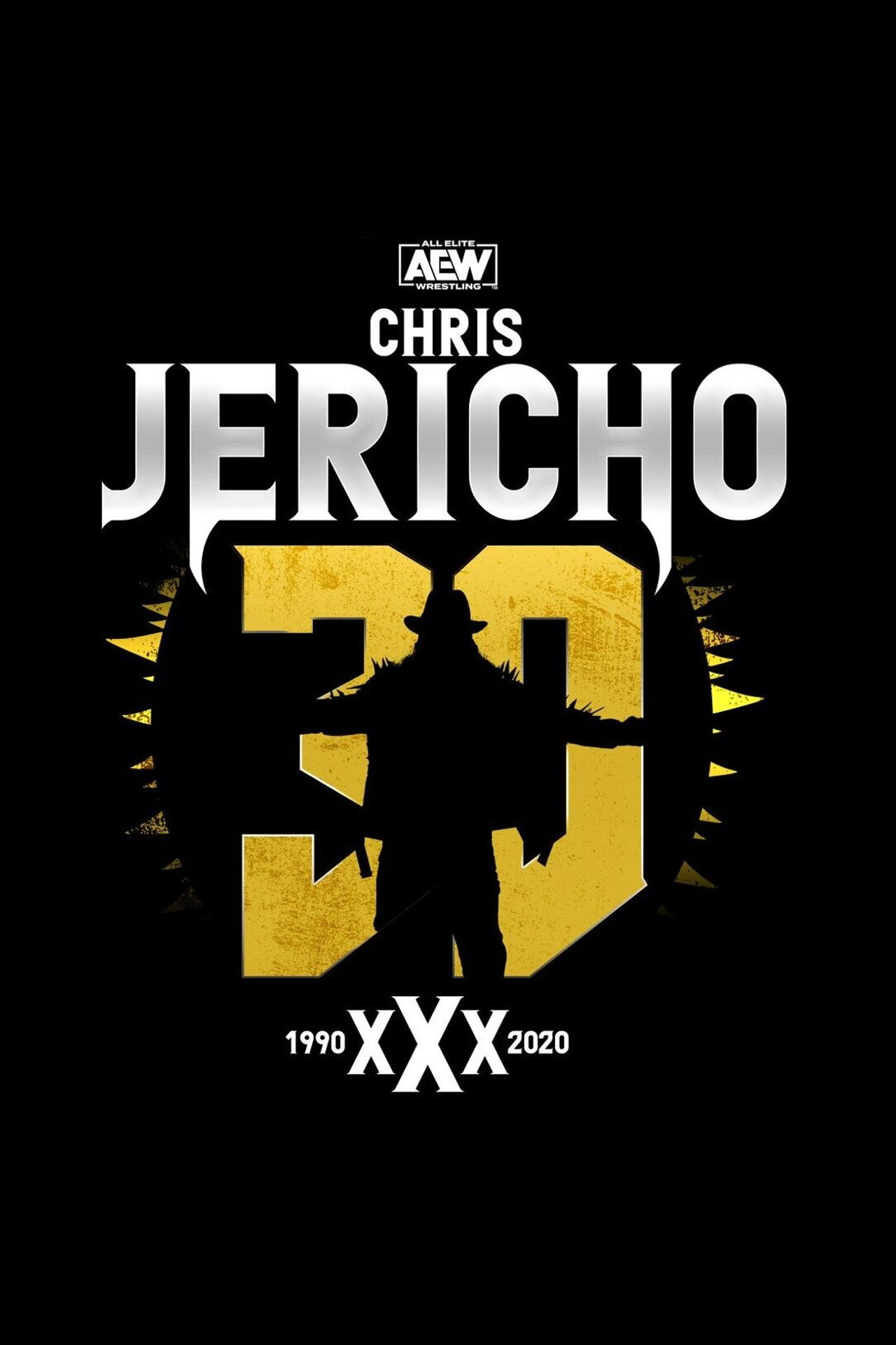 Chris Jericho's 30th Anniversary Celebration Backdrop