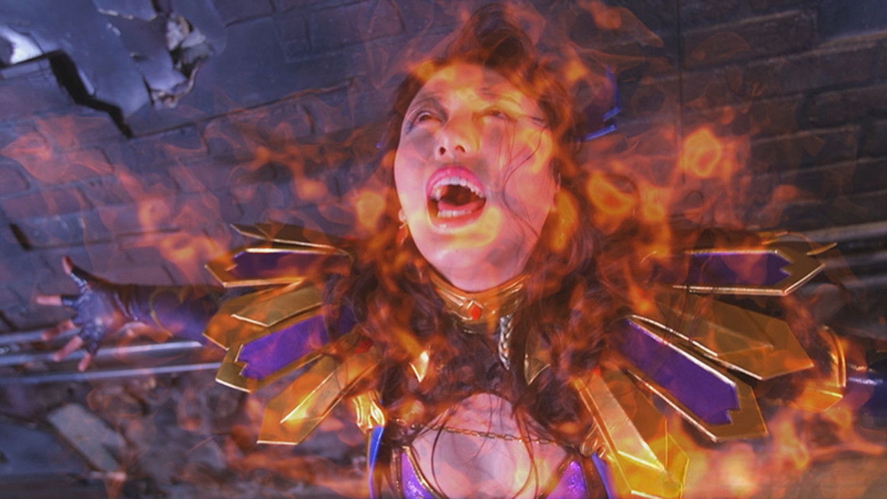 The Female Commander in Desperate Peril: Griffonne, the Demon Beast Princess Backdrop