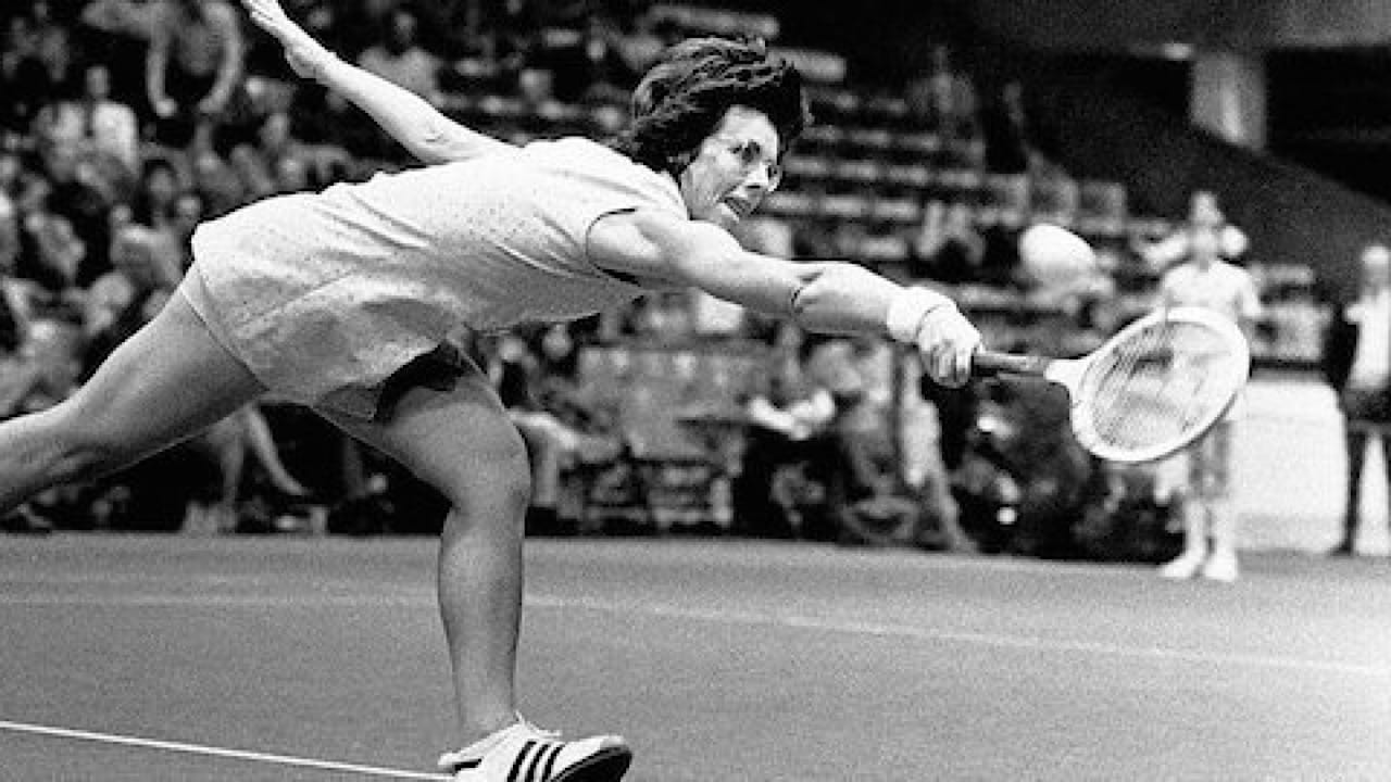 Scen från Billie Jean King: Portrait of a Pioneer