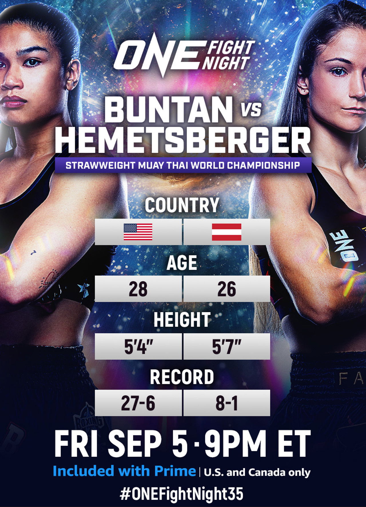 ONE Fight Night 35: Buntan vs. Hemetsberger Backdrop