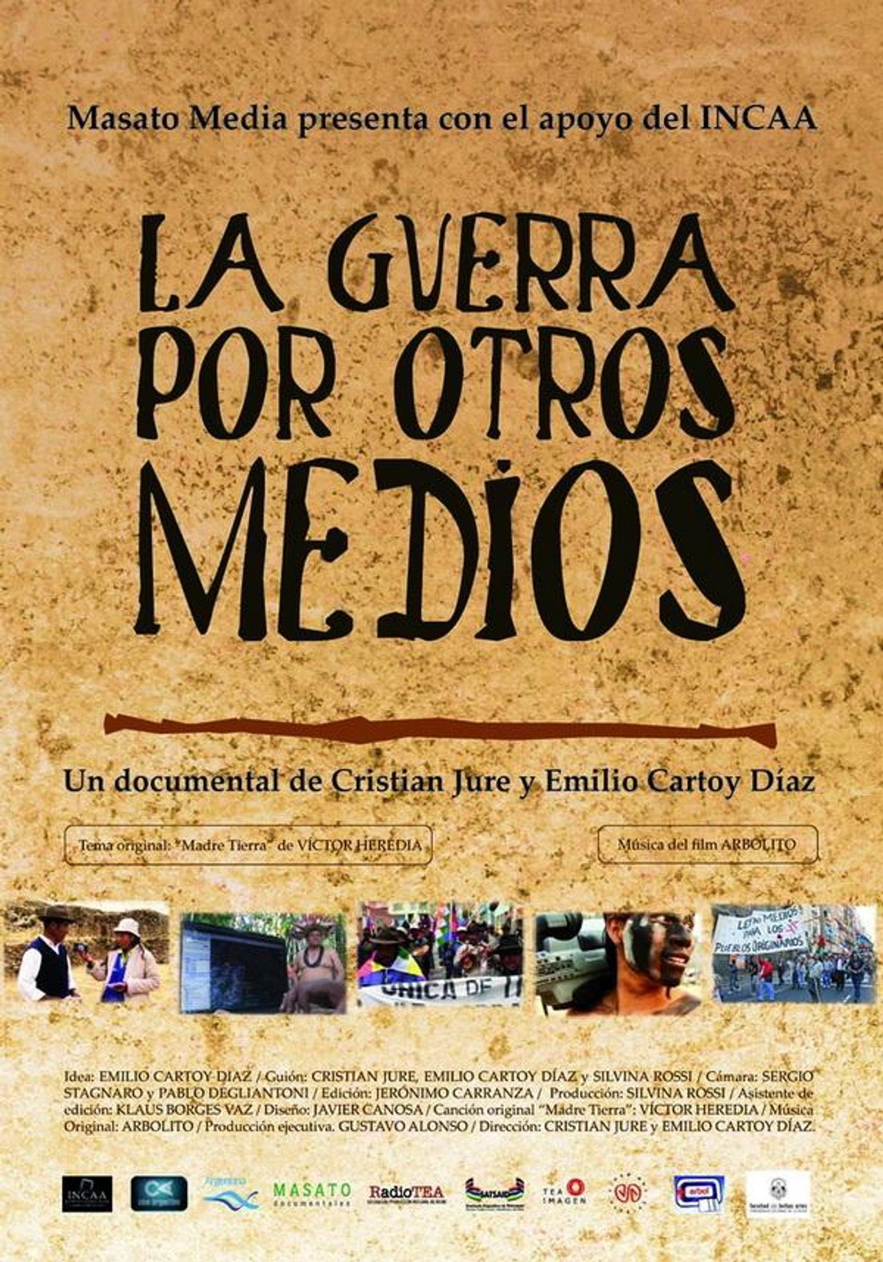 La guerra por otros medios filmaffisch