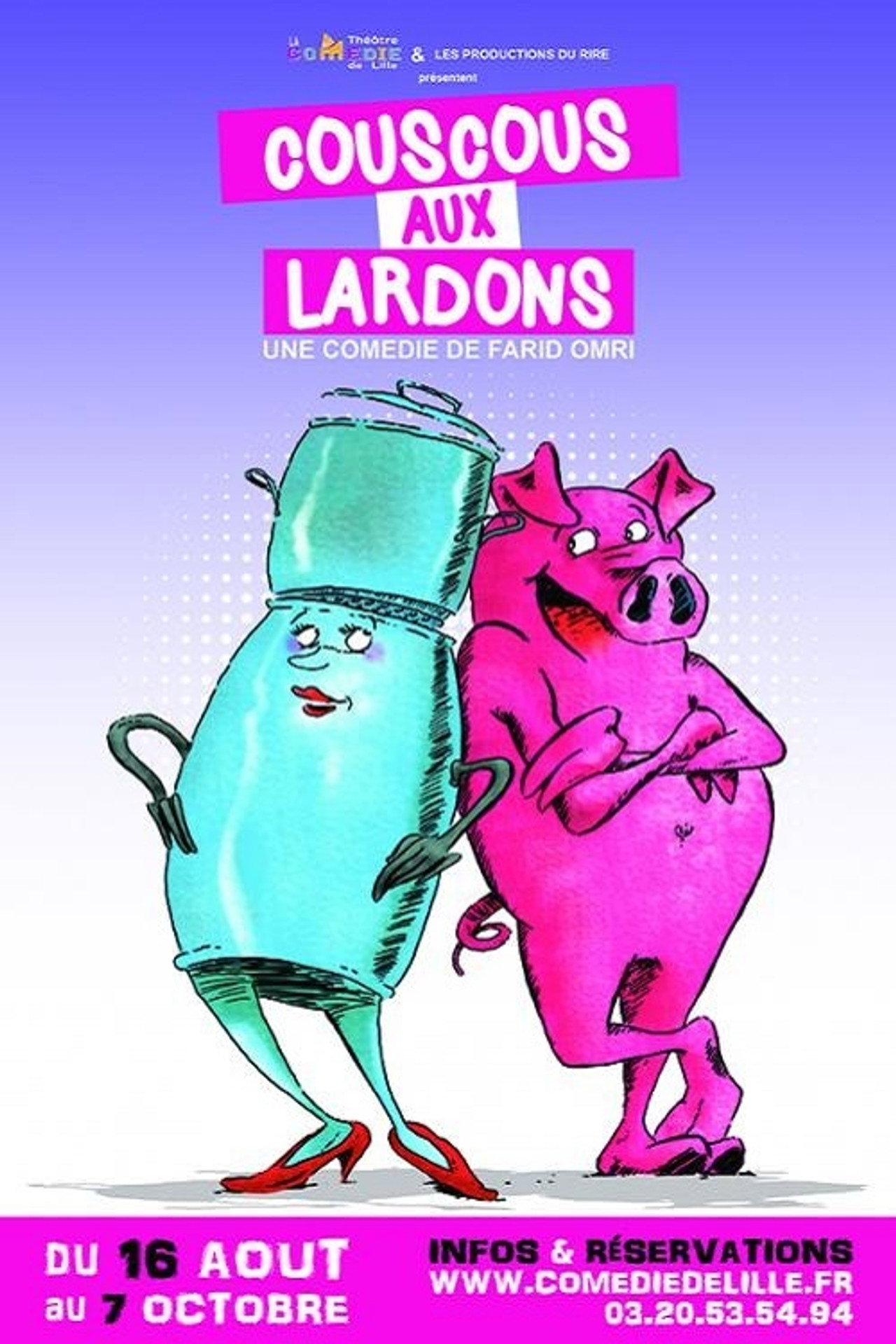 Couscous aux lardons : un mariage, deux cultures poster