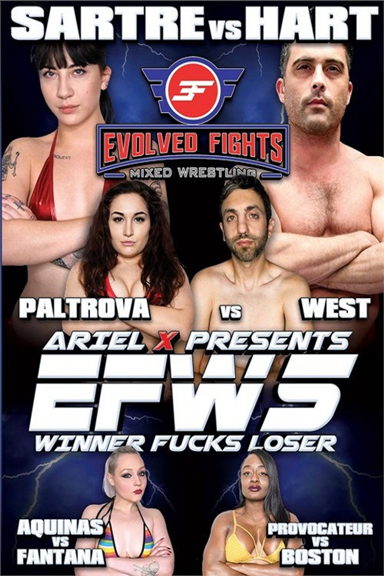 EFW5: Winner Fucks Loser - Mixed Wrestling Backdrop