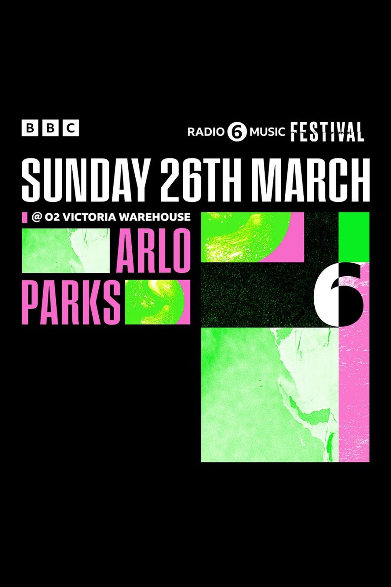 Arlo Parks - 6 Music Festival filmaffisch