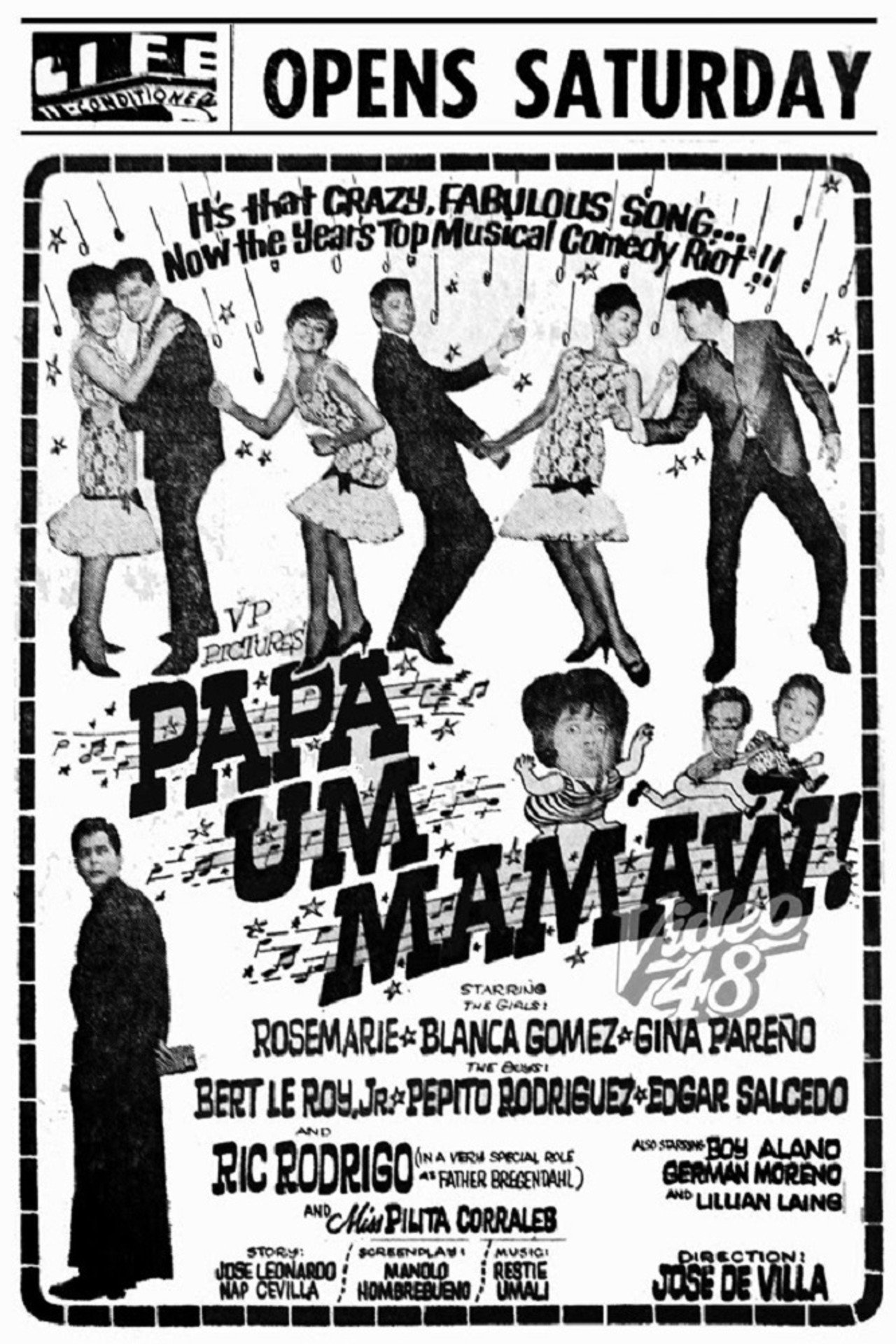 Papa Um Mamaw filmaffisch