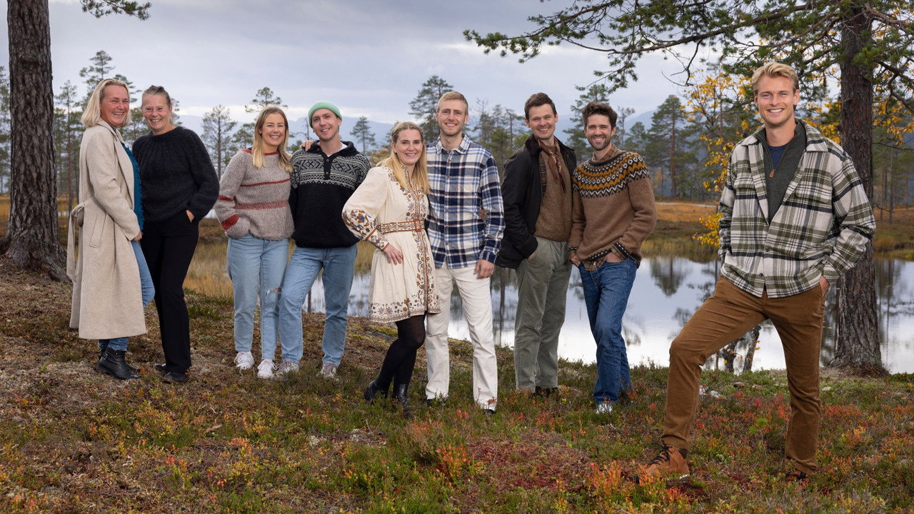 Fjellhytta backdrop