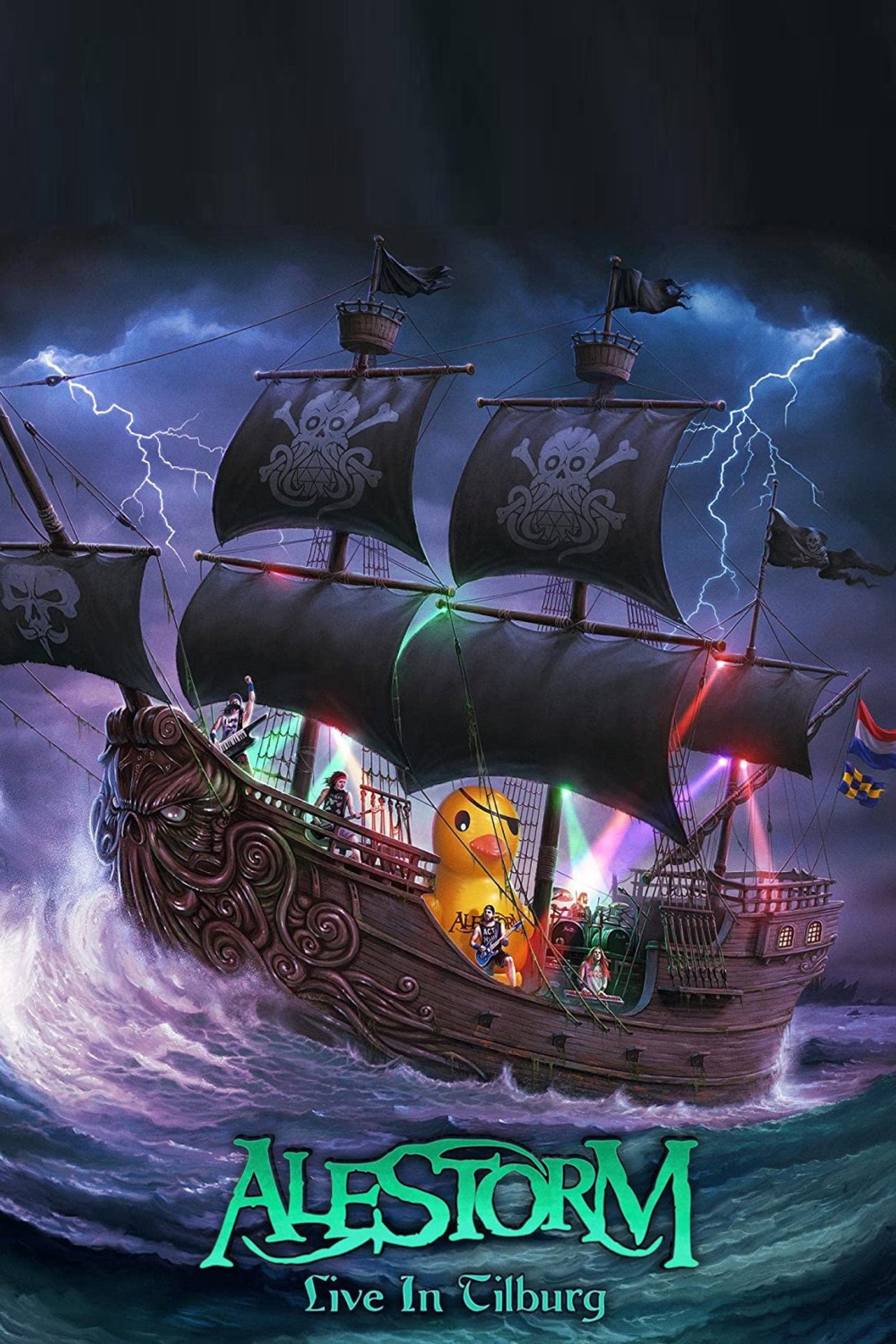 Alestorm - Live in Tilburg Backdrop