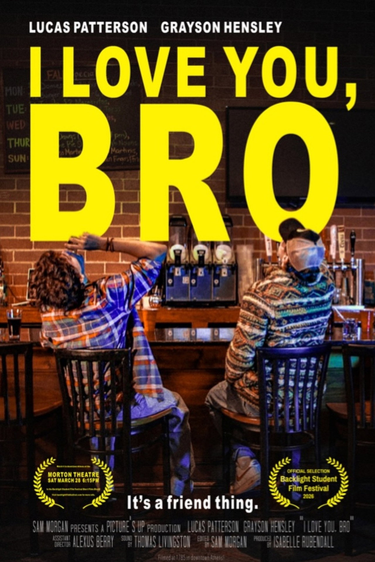 I Love You, Bro poster