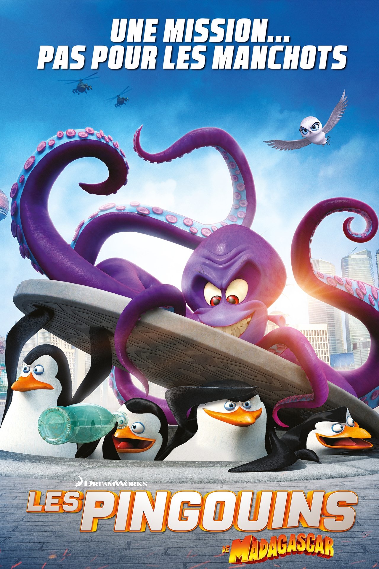 Les Pingouins de Madagascar poster