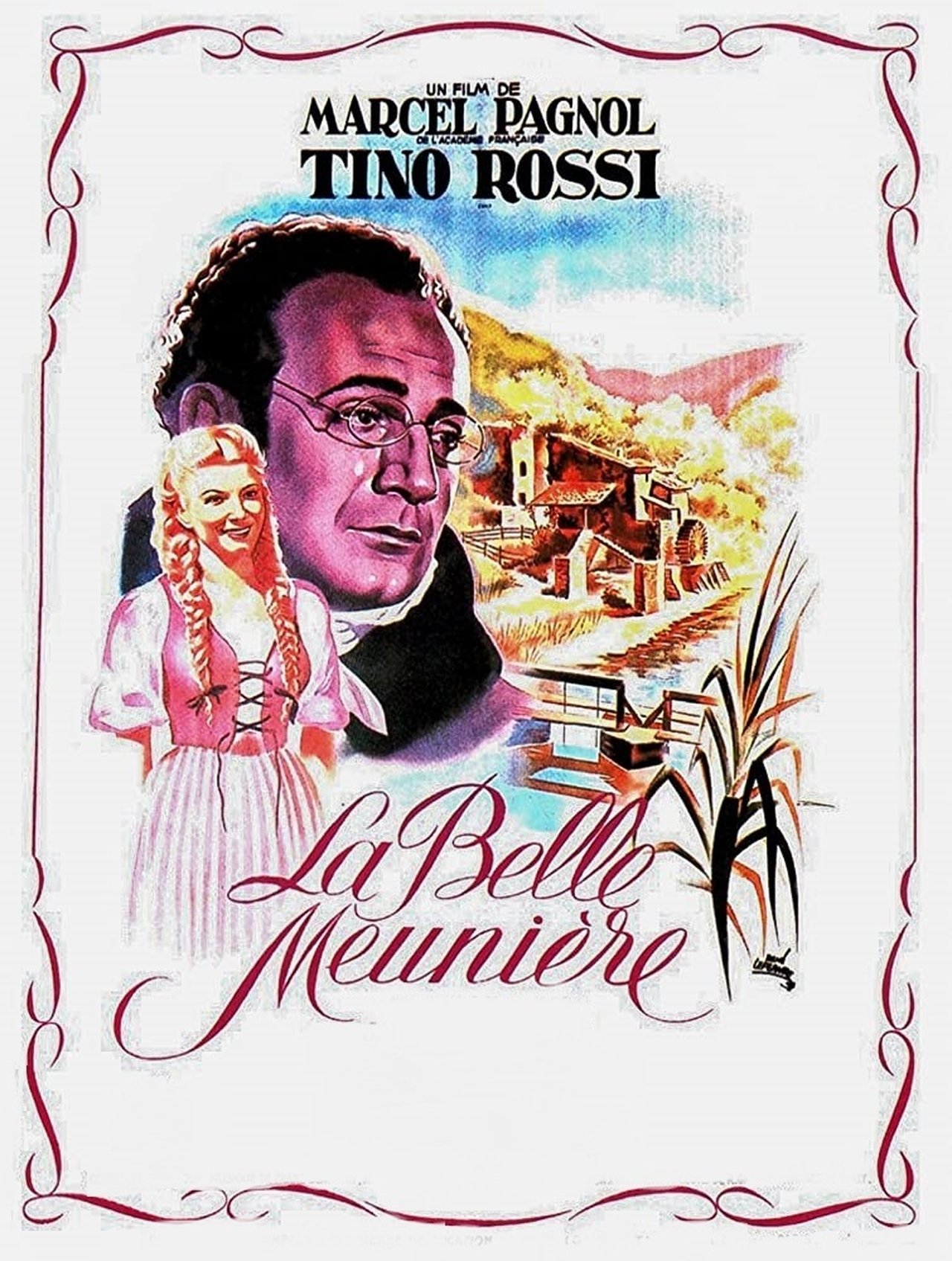 La belle meunière poster