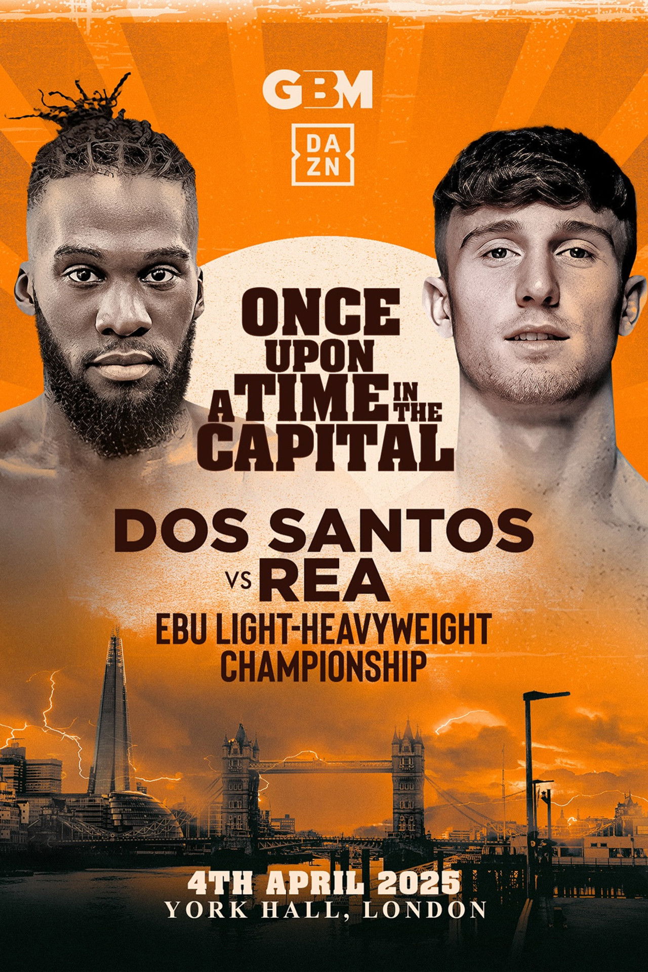 Daniel Blenda Dos Santos vs. Bradley Rea Backdrop