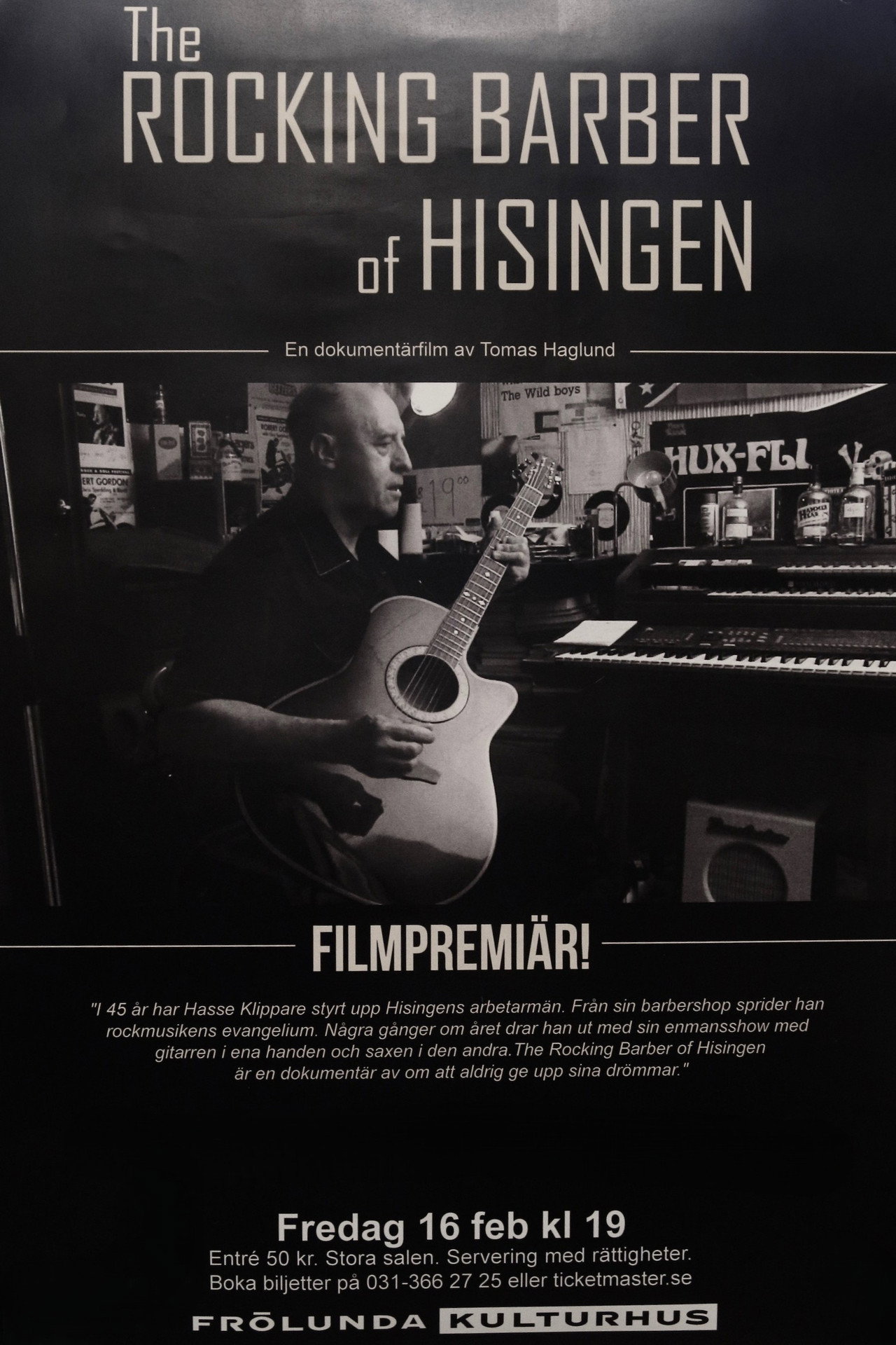 The Rocking Barber of Hisingen Backdrop