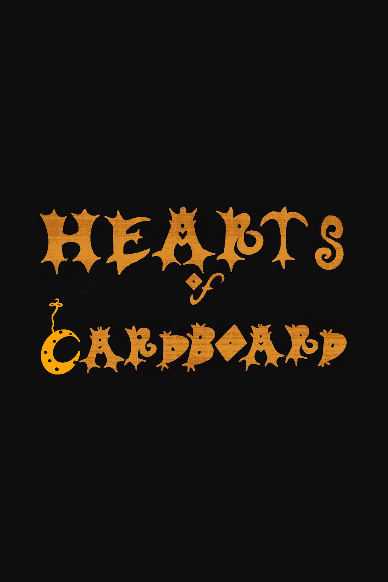 Hearts of Cardboard Backdrop