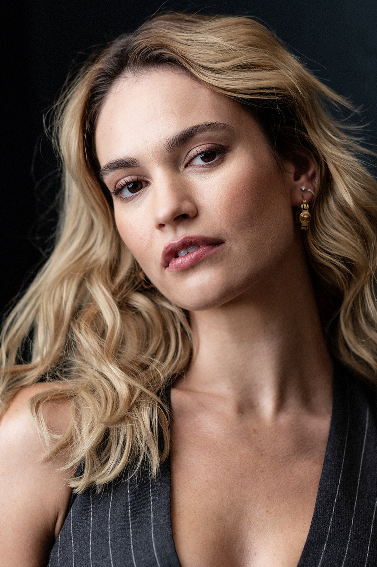 Portrait of Lily James